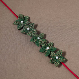  Traditional Handmade Fabart Hariyali Gul Gajra