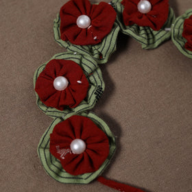  Traditional Handmade Fabart Haryali Gul Gajra