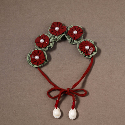  Traditional Handmade Fabart Haryali Gul Gajra