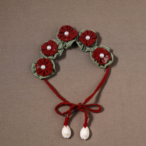  Traditional Handmade Fabart Haryali Gul Gajra