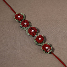  Traditional Handmade Fabart Haryali Gul Gajra