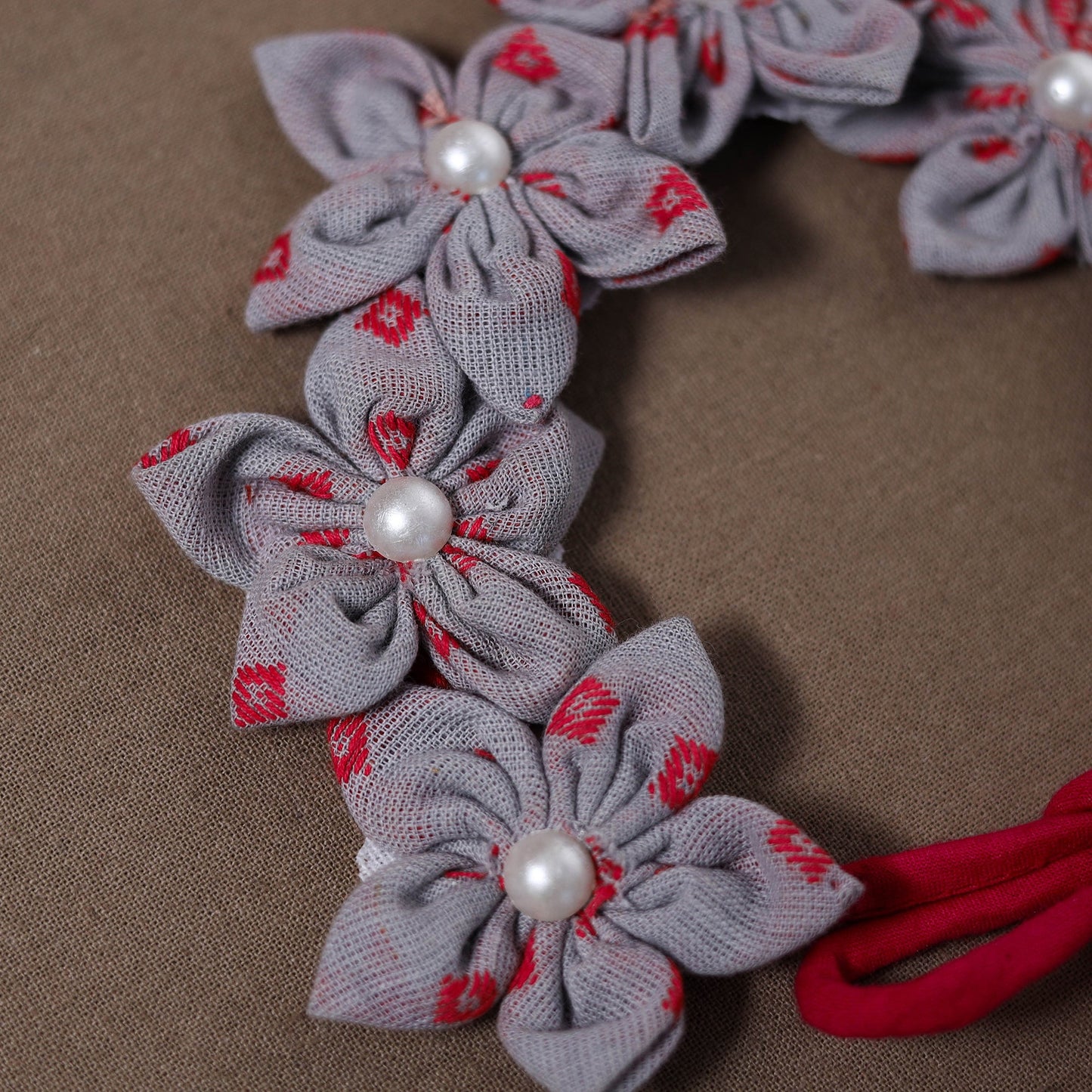  Traditional Handmade Fabart Madhubala Gajra