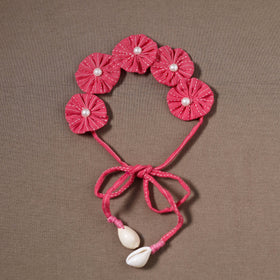  Traditional Handmade Fabart Rosy Bela Gajra