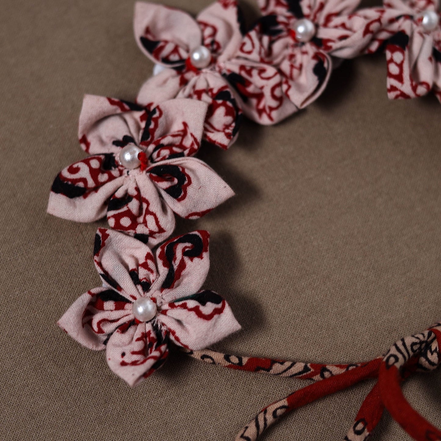  Traditional Handmade Fabart Sadabahar Gajra