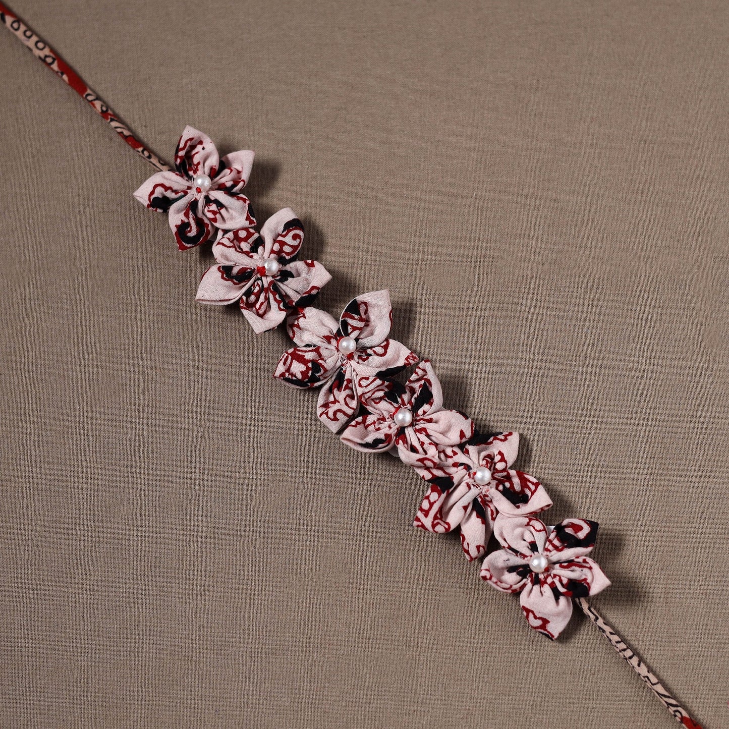  Traditional Handmade Fabart Sadabahar Gajra