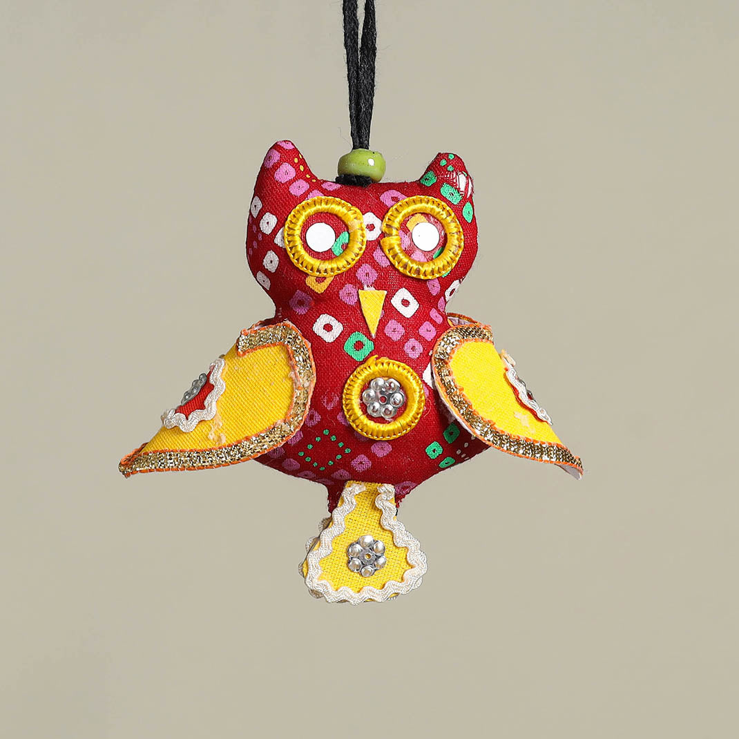 Traditional Handmade Owl Doll / Car Hanging