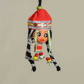 Traditional Handmade Rajasthani Doll Face / Car Hanging