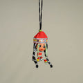 Traditional Handmade Rajasthani Doll Face / Car Hanging