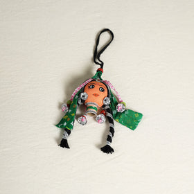 Traditional Handmade Rajasthani Doll Face / Car Hanging