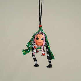 Traditional Handmade Rajasthani Doll Face / Car Hanging