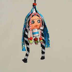 Traditional Handmade Rajasthani Doll Face / Car Hanging