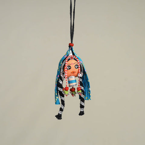 Traditional Handmade Rajasthani Doll Face / Car Hanging