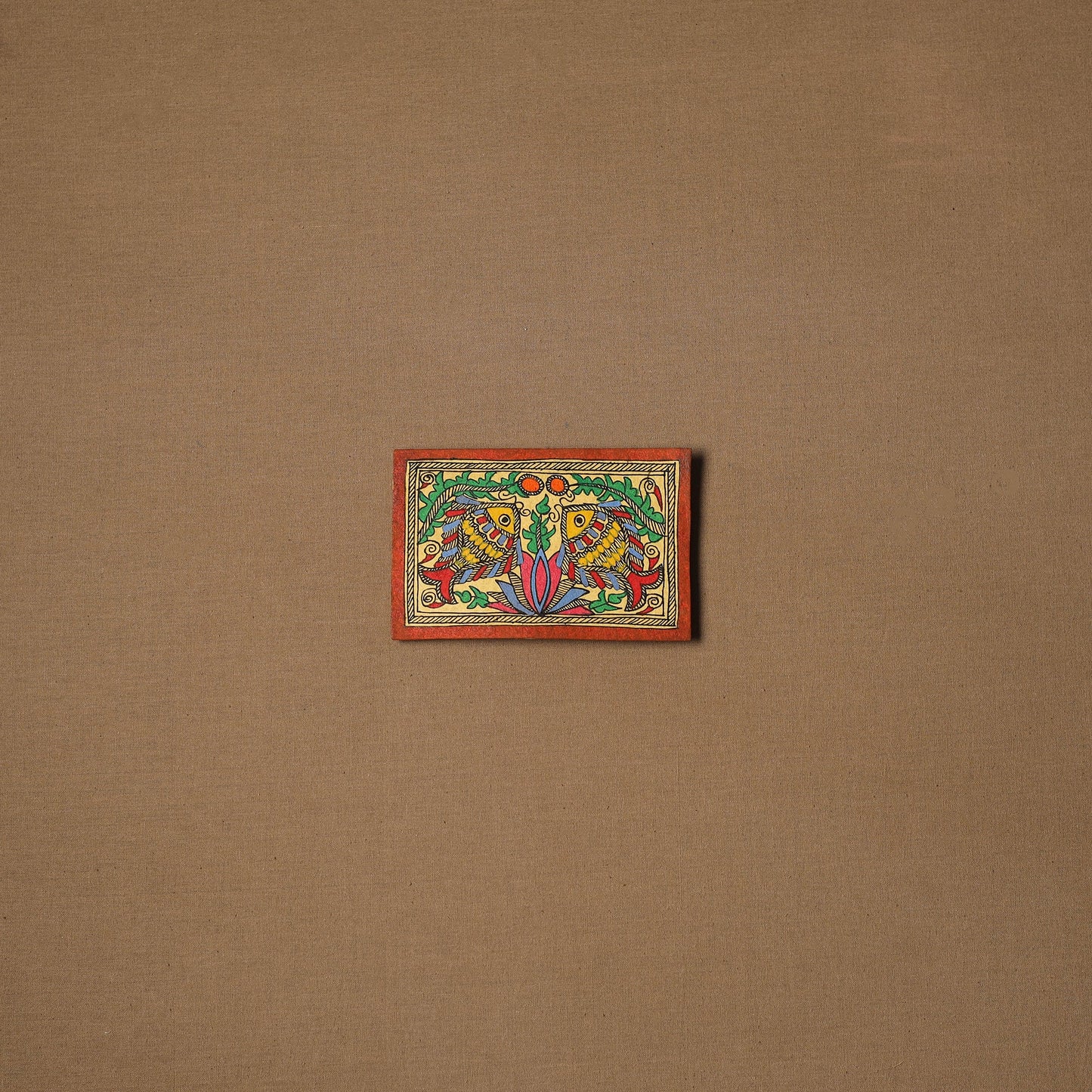 Traditional handpainted madhubani painting by hira devi (3