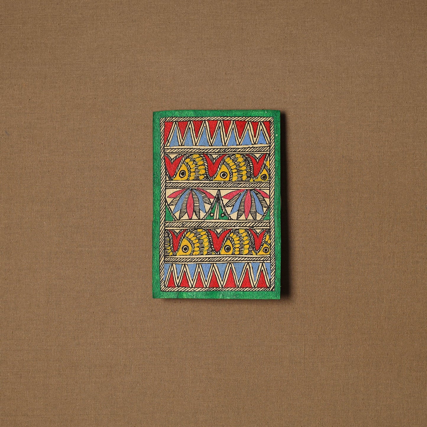 Traditional handpainted madhubani painting by hira devi (4