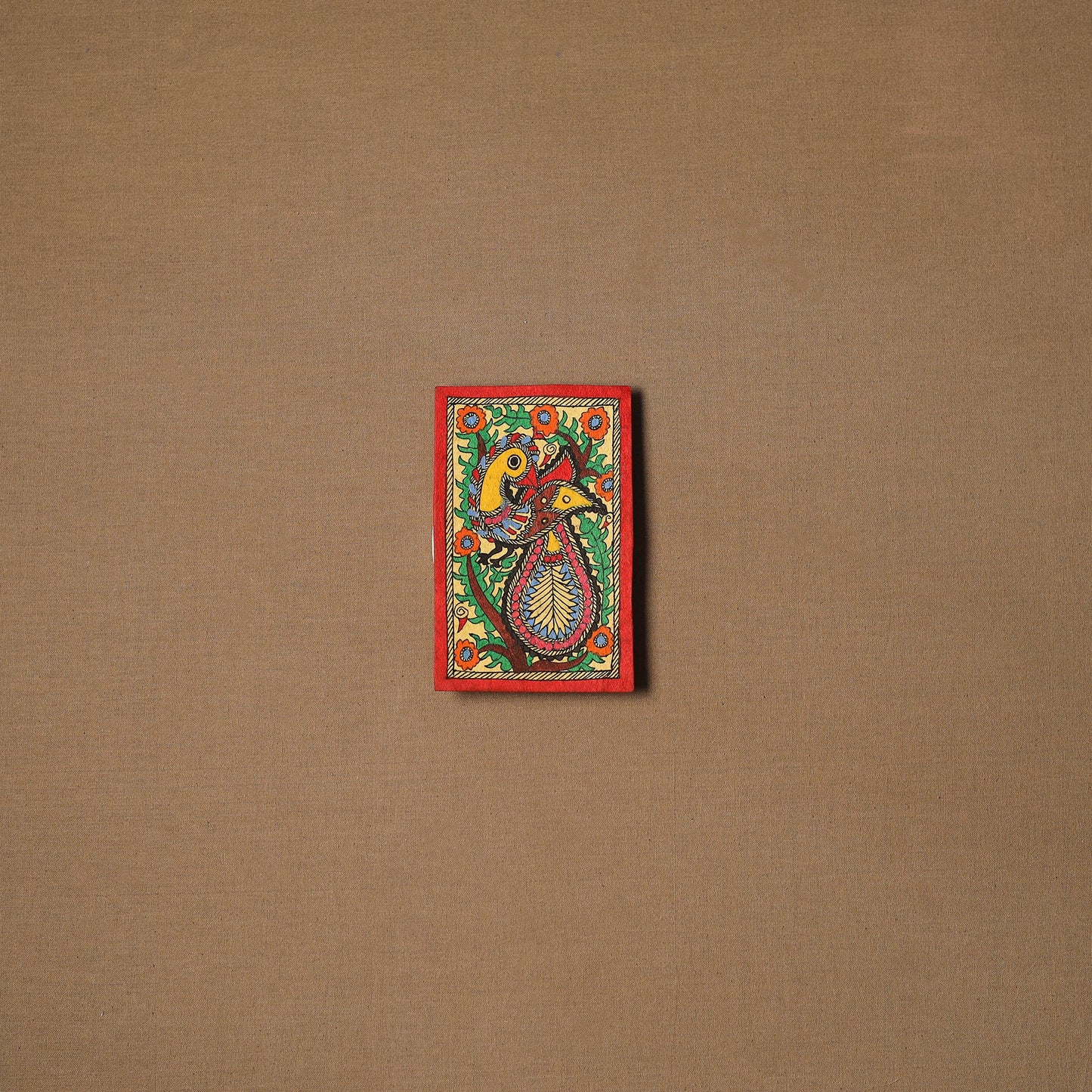 Traditional handpainted madhubani painting by hira devi (5