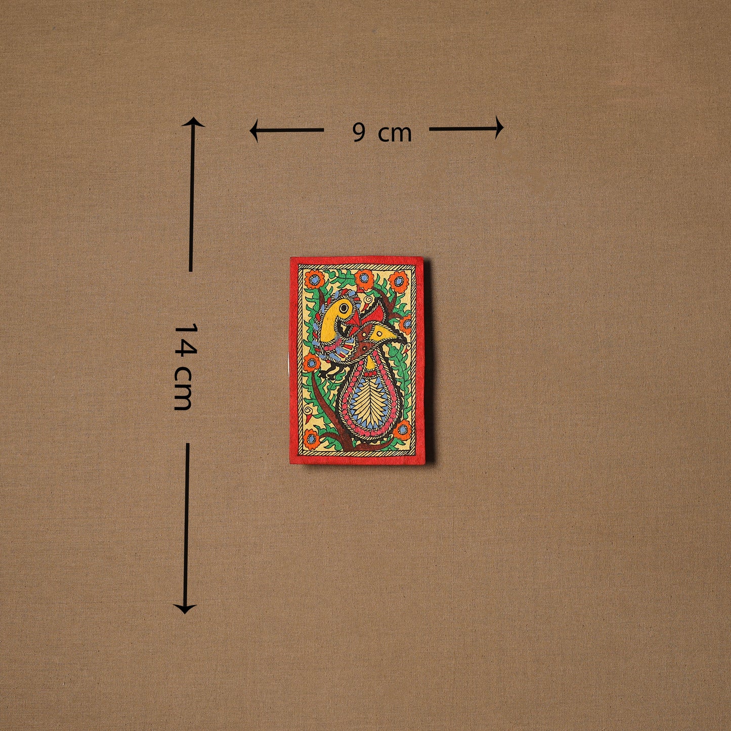 Traditional handpainted madhubani painting by hira devi (5