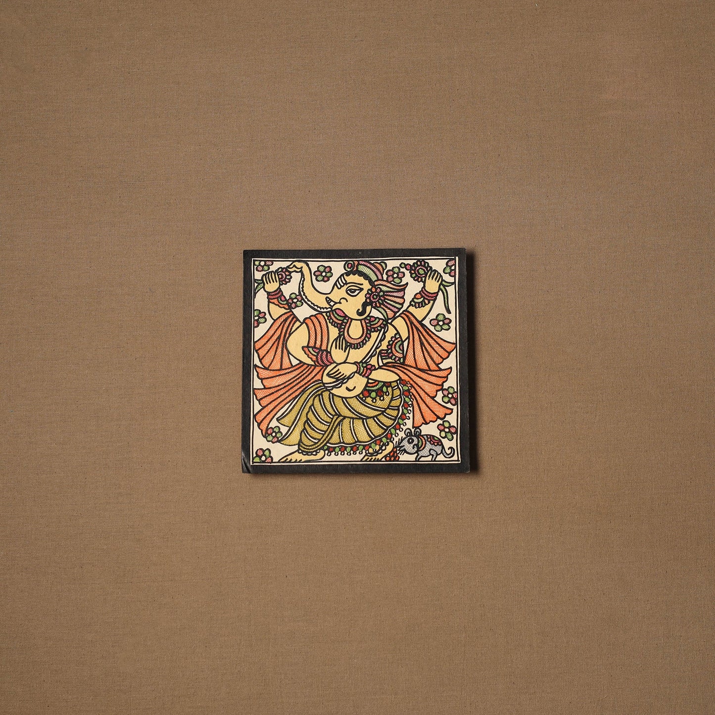 Traditional handpainted madhubani painting by hira devi (6