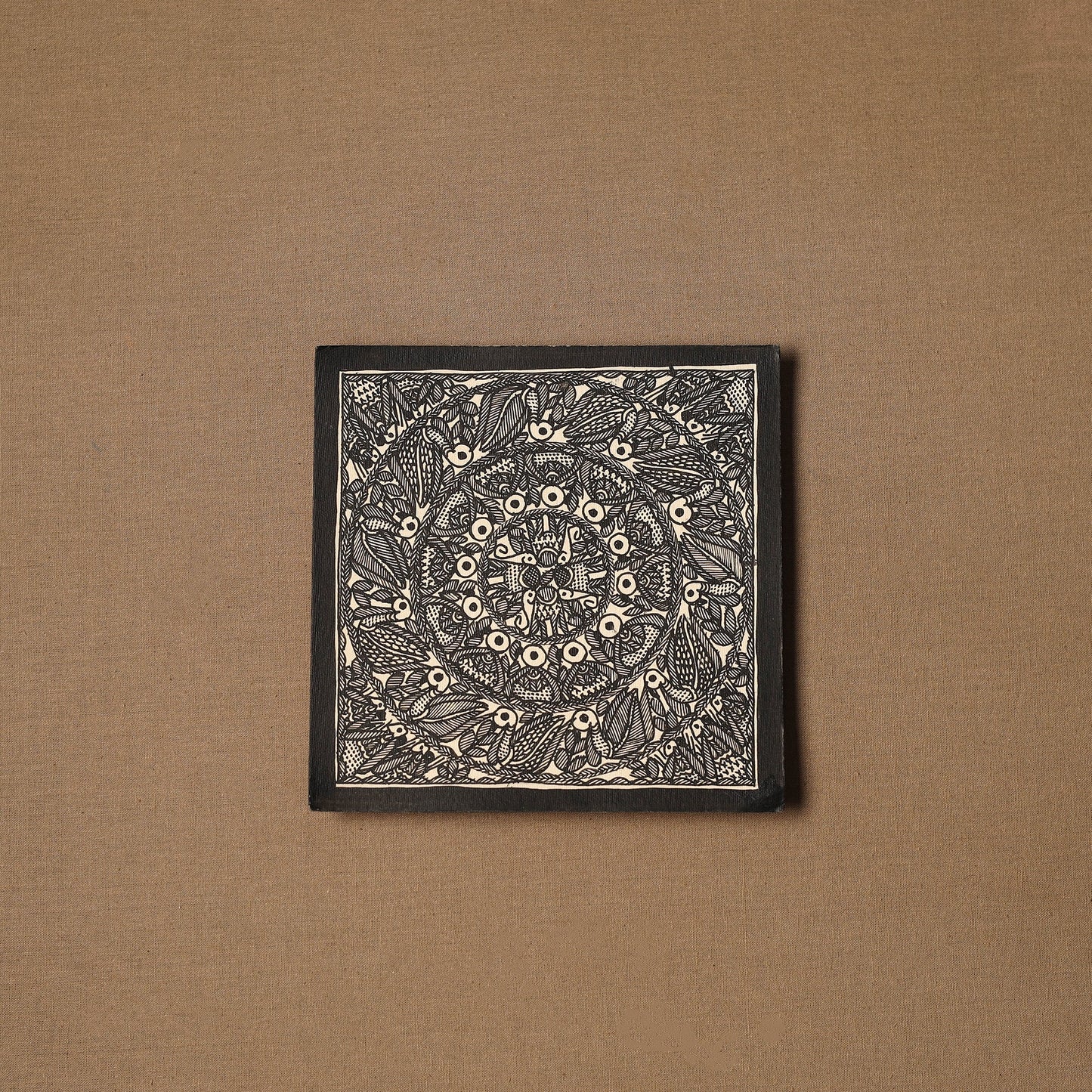 Traditional handpainted madhubani painting by hira devi (6