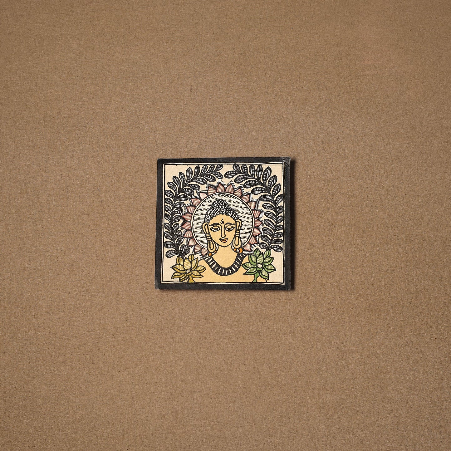 Traditional handpainted madhubani painting by hira devi (6