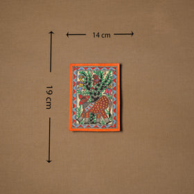 Traditional handpainted madhubani painting by hira devi (7