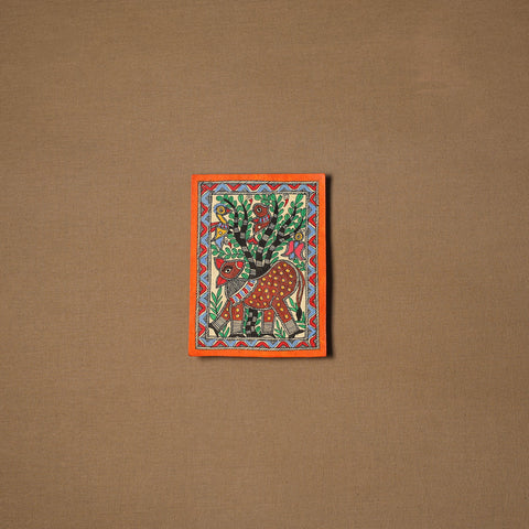 Traditional handpainted madhubani painting by hira devi (7