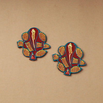  Traditional Handpainted Wooden Ganesha 