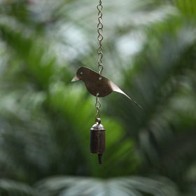 Traditional kutch copper coated iron bell bird chimes 11