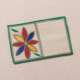  Traditional Madhubani Handpainted Postcard 