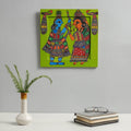  Traditional Madhubani Handpainted Wooden Wall Frame / Hanging 