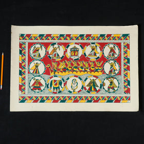  Manjusha Painting On Handmade Paper 