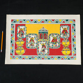  Manjusha Painting On Handmade Paper 