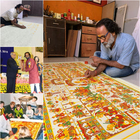  Traditional Phad Painting by Kalyan Joshi Online in India at iTokri.com 