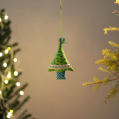 Tree - Handcrafted Stuffed Christmas Ornament