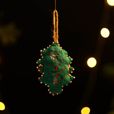  Buy Upcycled Thread & Beadwork X-Mas Decor Hanging