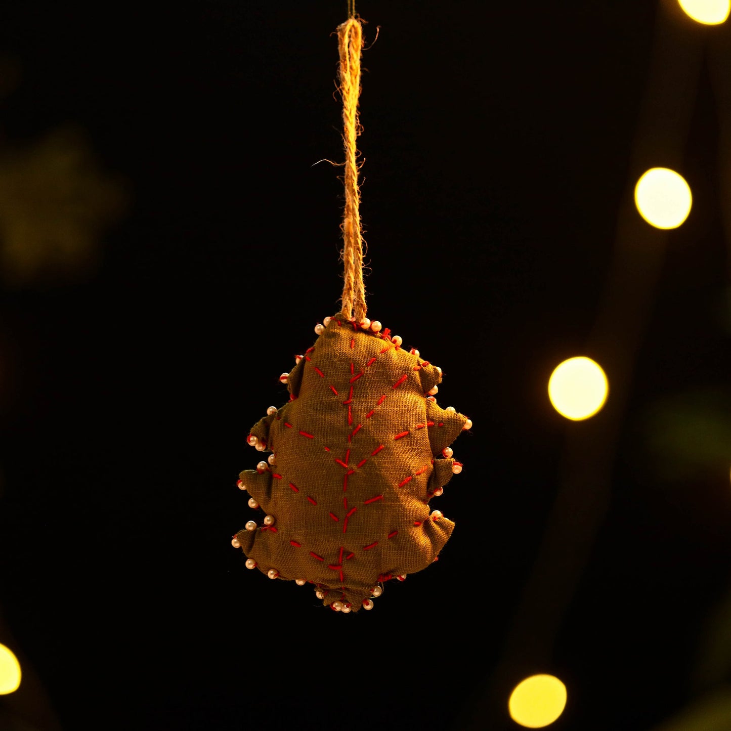  Buy Upcycled Thread & Beadwork X-Mas Decor Hanging