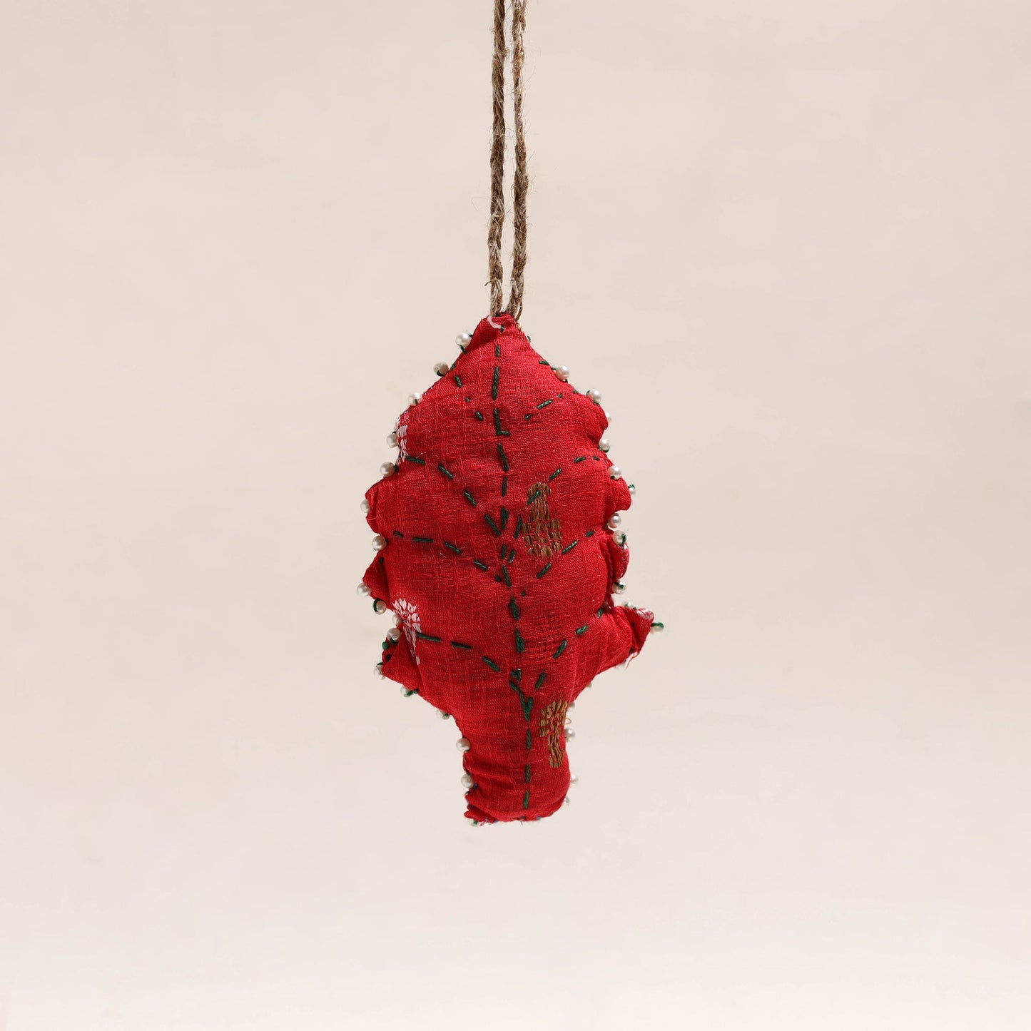  Buy Upcycled Thread & Beadwork X-Mas Decor Hanging