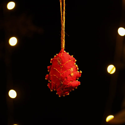  Buy Upcycled Thread & Beadwork X-Mas Decor Hanging