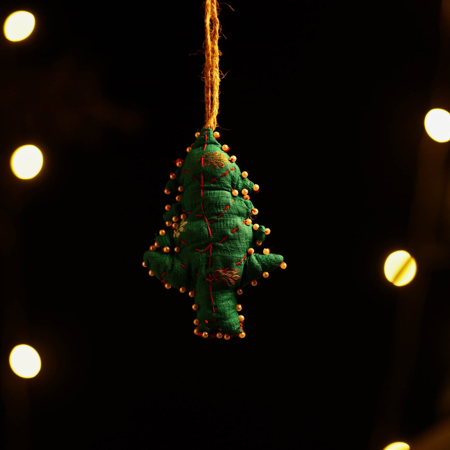  Buy Upcycled Thread & Beadwork X-Mas Decor Hanging