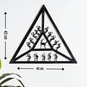 Bastar Tribal Wrought Iron Cycle Frame Online in India 