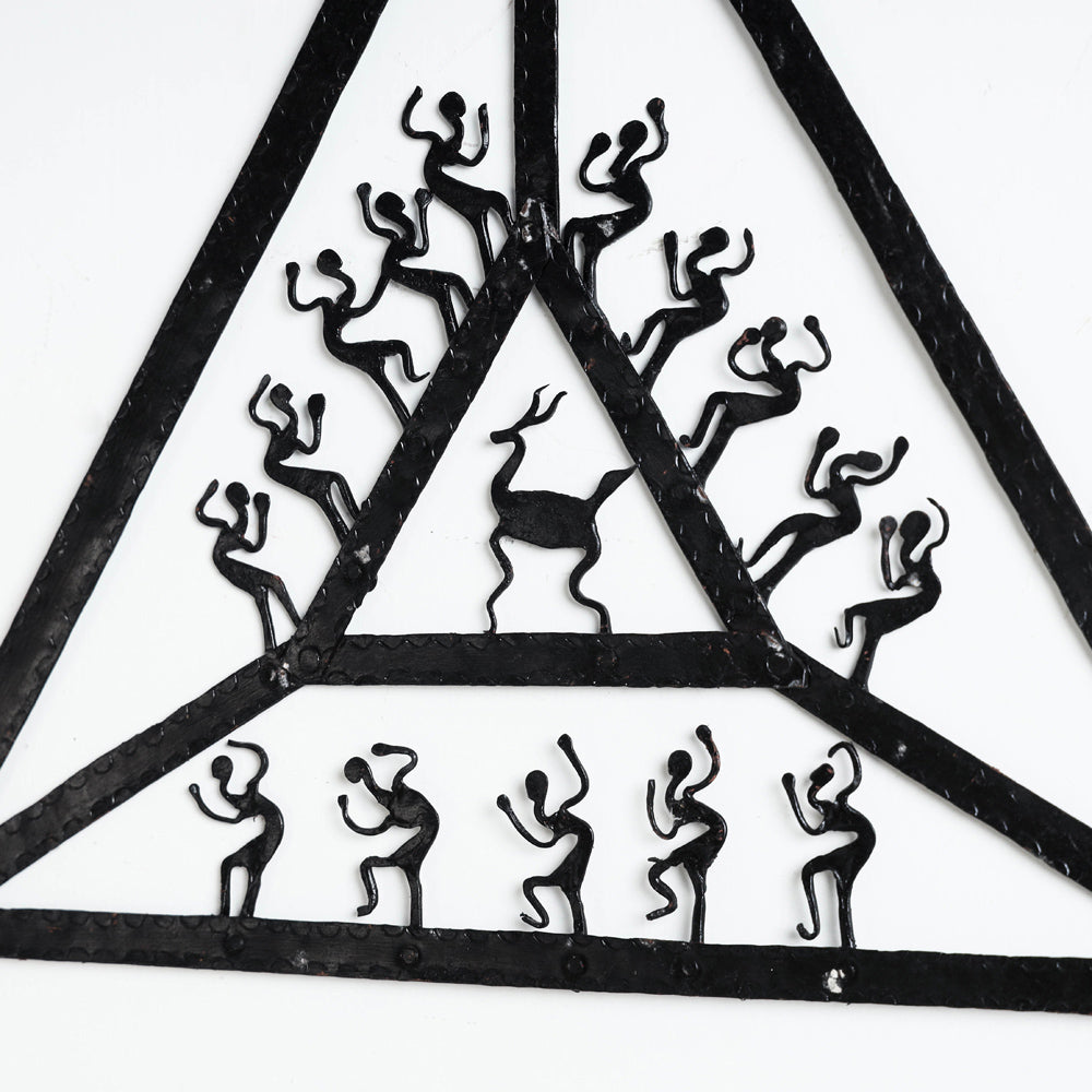 Bastar Tribal Wrought Iron Cycle Frame Online in India 