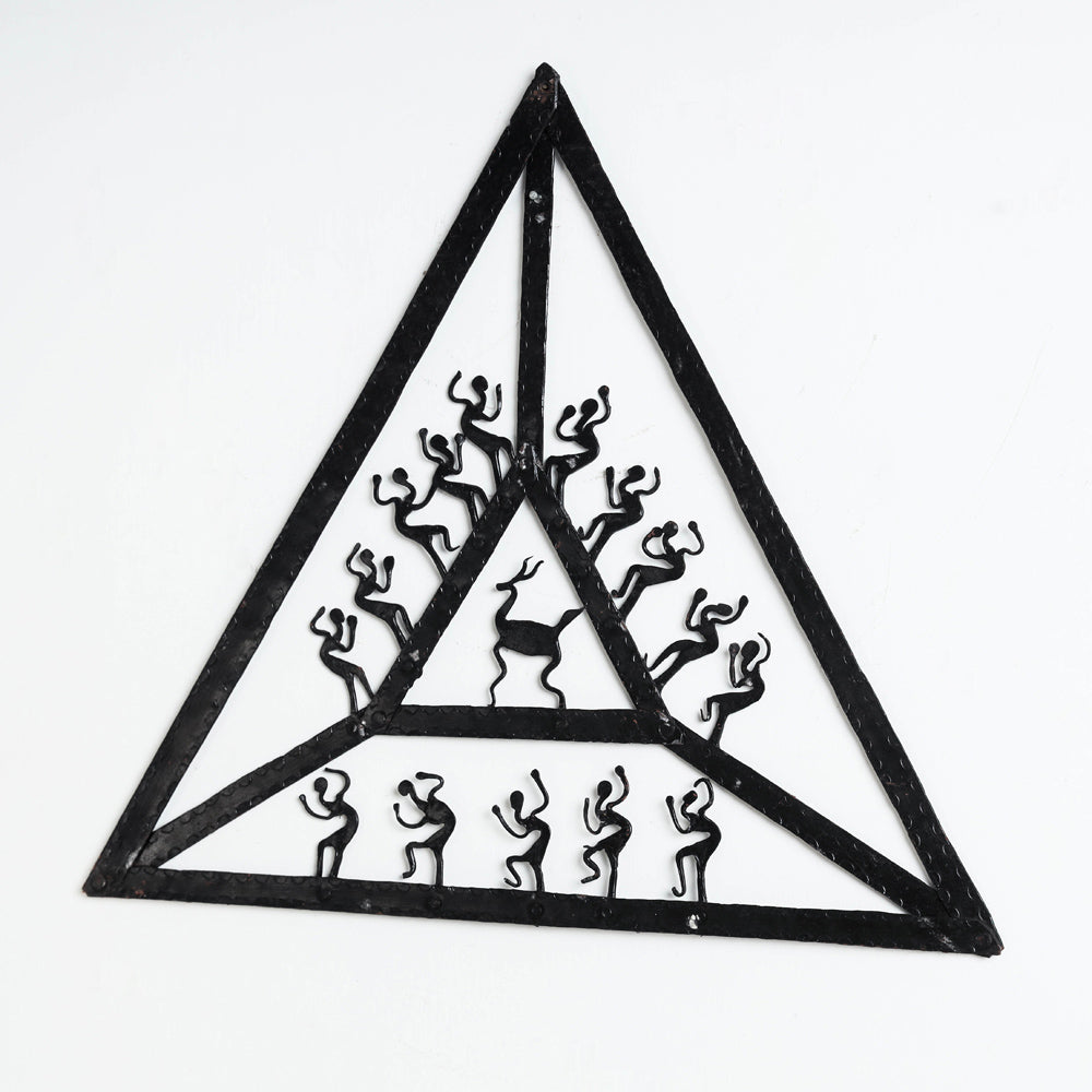 Bastar Tribal Wrought Iron Cycle Frame Online in India 