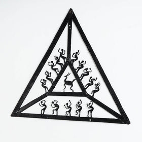 Bastar Tribal Wrought Iron Cycle Frame Online in India 