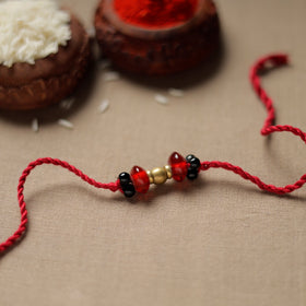  Tribal Dokra Craft Beadwork Rakhi 05 
