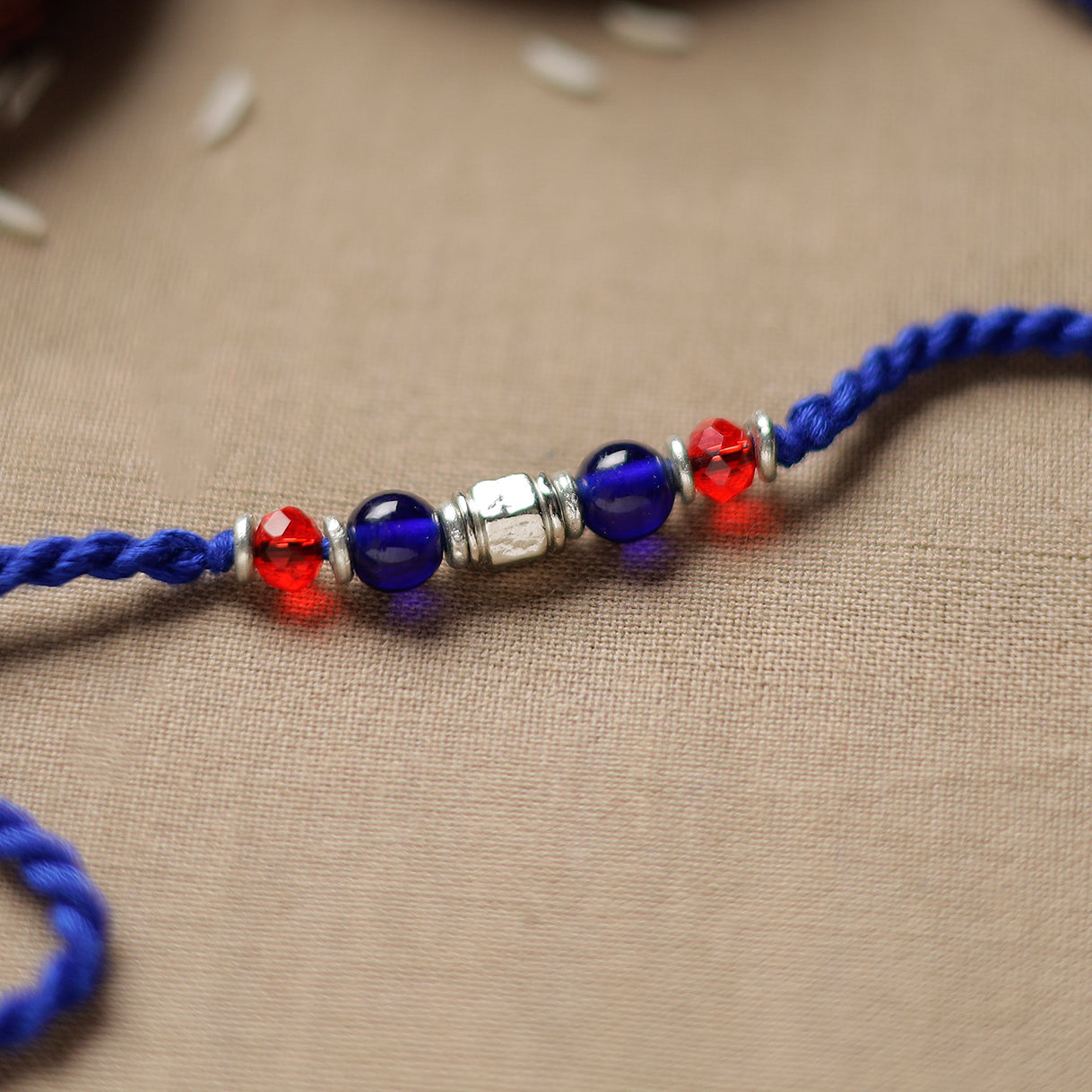  Tribal Dokra Craft Beadwork Rakhi 11 