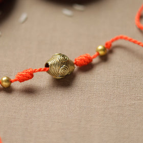  Tribal Dokra Craft Reusable Brass Rakhi by Miharu 15 