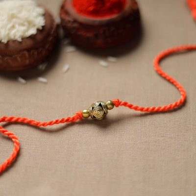  Tribal Dokra Craft Brass Rakhi by Miharu 30 