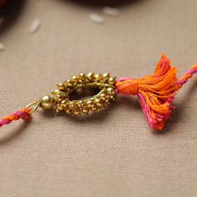  Tribal Dokra Craft Brass Rakhi by Miharu 31 