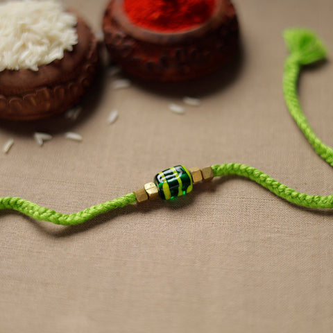  Tribal Dokra Craft Reusable Brass Rakhi 39 Online at iTokri.com 