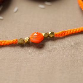  Tribal Dokra Craft Reusable Brass Rakhi 41 Online at iTokri.com 
