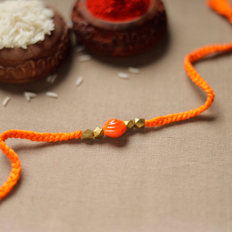  Tribal Dokra Craft Reusable Brass Rakhi 41 Online at iTokri.com 